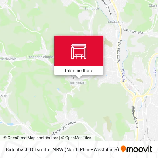 Birlenbach Ortsmitte map