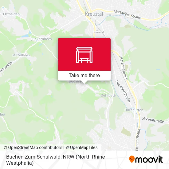 Buchen Zum Schulwald map