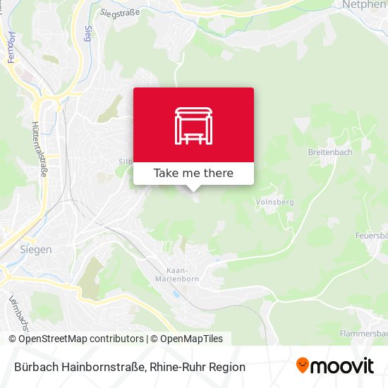 Bürbach Hainbornstraße map