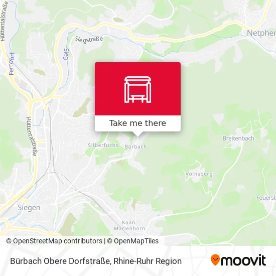 Карта Bürbach Obere Dorfstraße