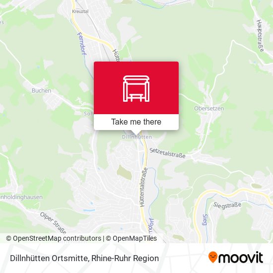 Dillnhütten Ortsmitte map