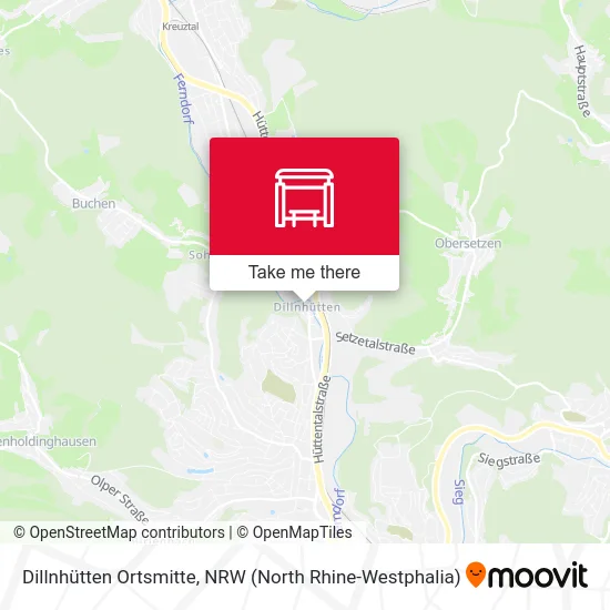 Dillnhütten Ortsmitte map