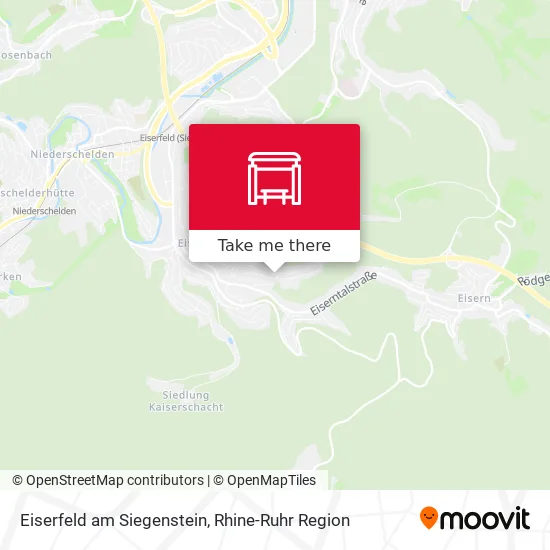 Карта Eiserfeld am Siegenstein