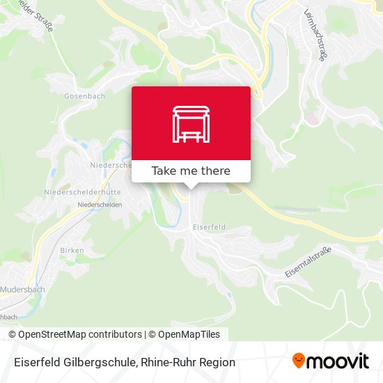 Eiserfeld Gilbergschule map