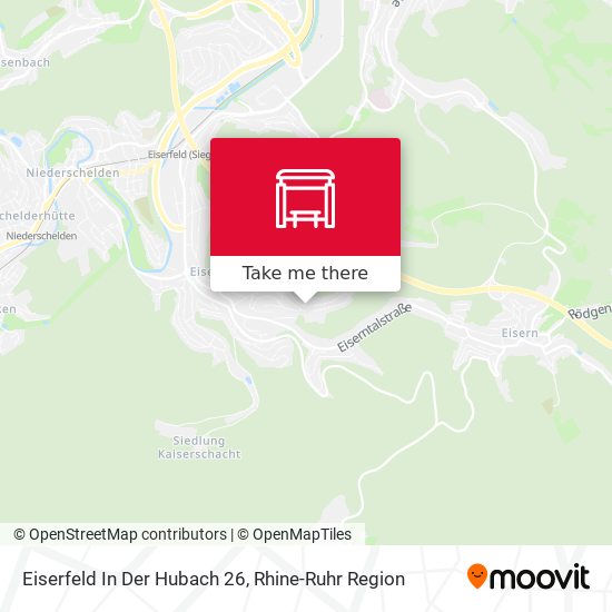 Eiserfeld In Der Hubach 26 map