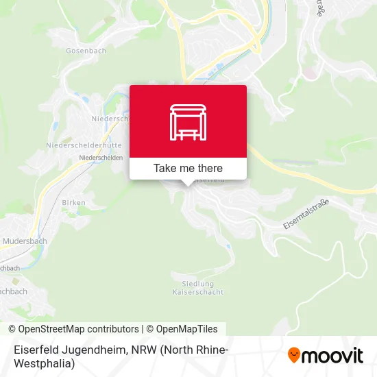 Eiserfeld Jugendheim map