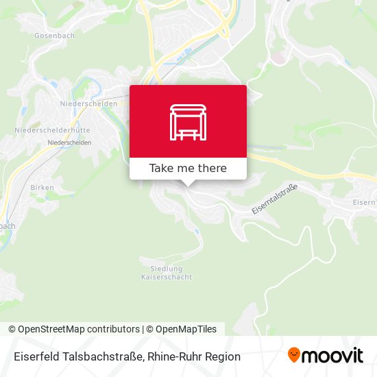 Eiserfeld Talsbachstraße map