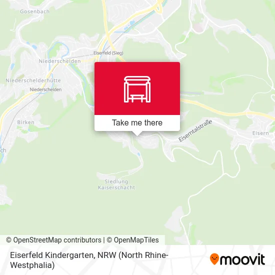 Eiserfeld Kindergarten map