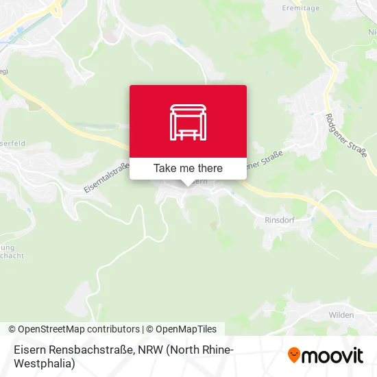 Карта Eisern Rensbachstraße