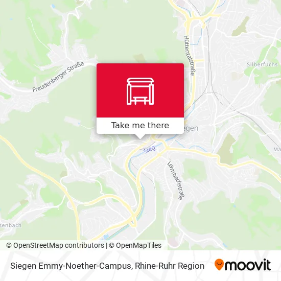 Карта Siegen Emmy-Noether-Campus