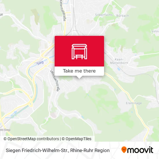 Карта Siegen Friedrich-Wilhelm-Str.