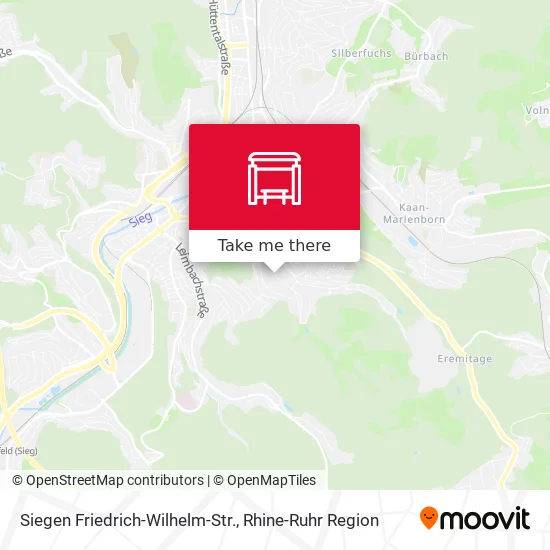 Карта Siegen Friedrich-Wilhelm-Str.