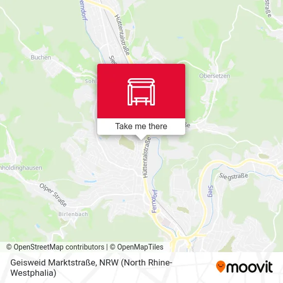 Geisweid Marktstraße map