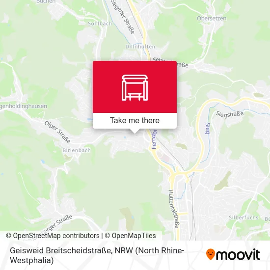 Geisweid Breitscheidstraße map