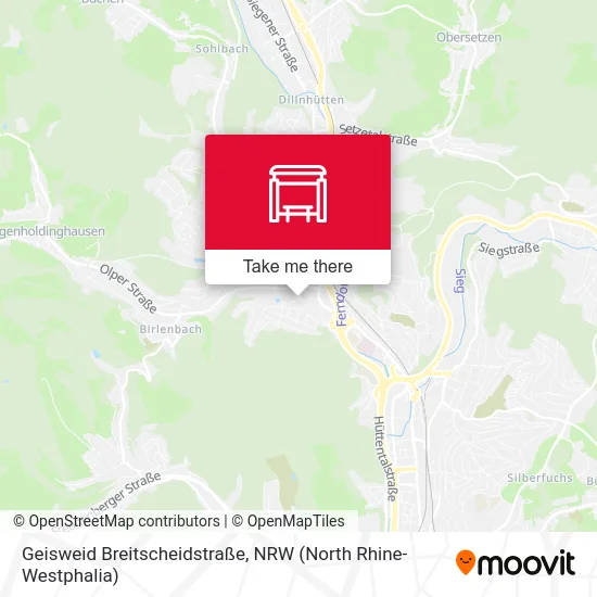 Geisweid Breitscheidstraße map