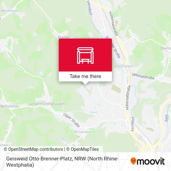 Geisweid Otto-Brenner-Platz map