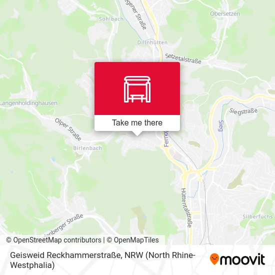 Geisweid Reckhammerstraße map