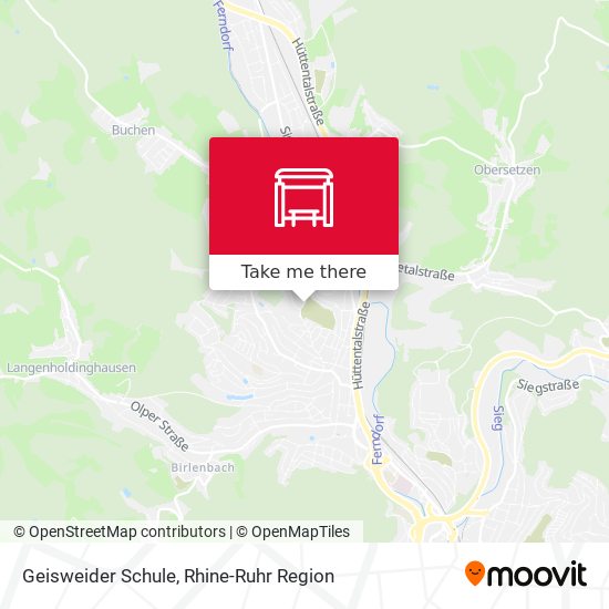 Geisweider Schule map