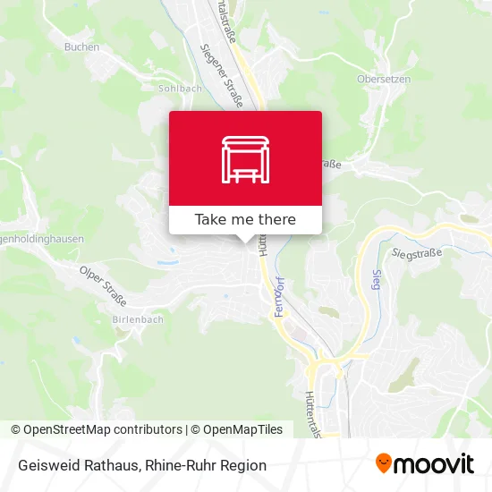 Карта Geisweid Rathaus