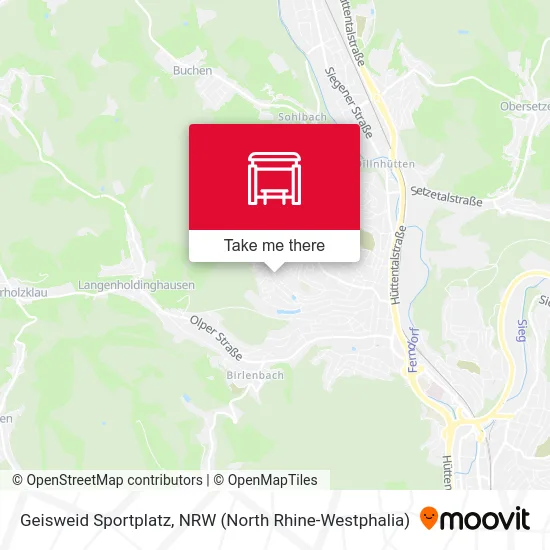 Geisweid Sportplatz map