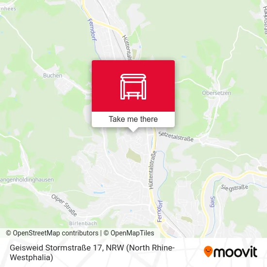 Geisweid Stormstraße 17 map