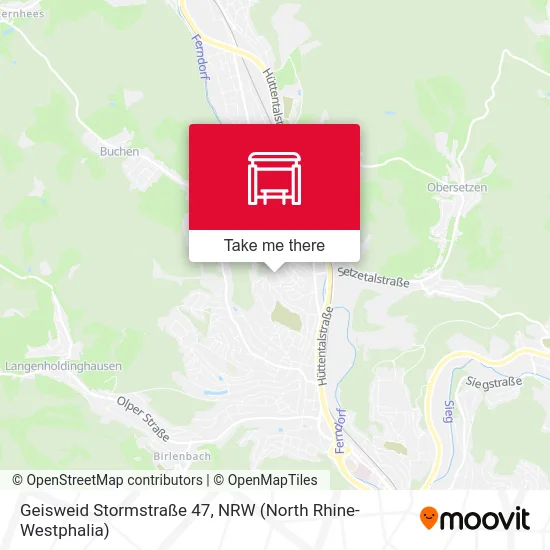 Geisweid Stormstraße 47 map