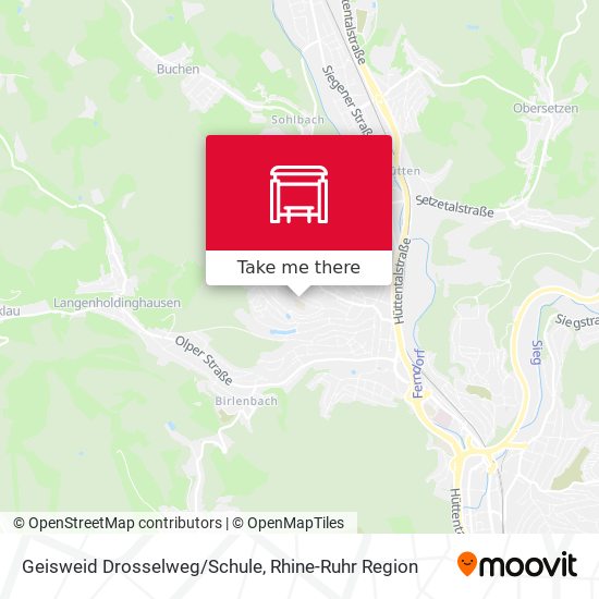 Geisweid Drosselweg/Schule map