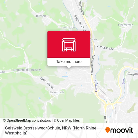 Geisweid Drosselweg/Schule map