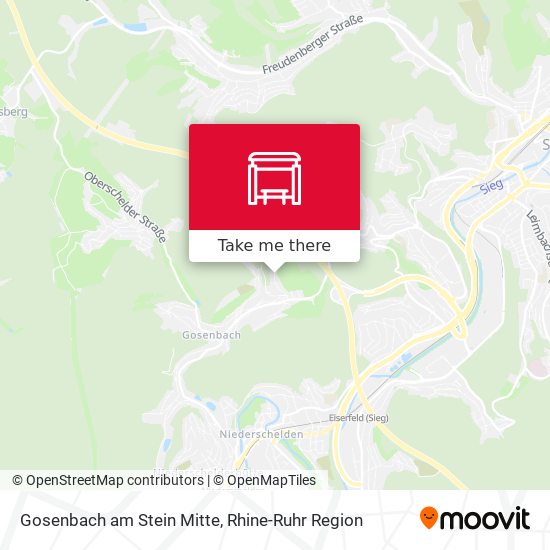 Gosenbach am Stein Mitte map