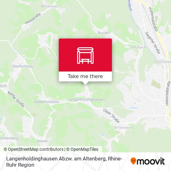 Langenholdinghausen Abzw. am Altenberg map