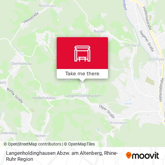 Langenholdinghausen Abzw. am Altenberg map