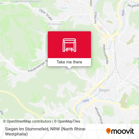 Siegen Im Stummefeld map