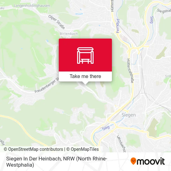 Siegen In Der Heinbach map