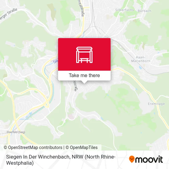 Siegen In Der Winchenbach map