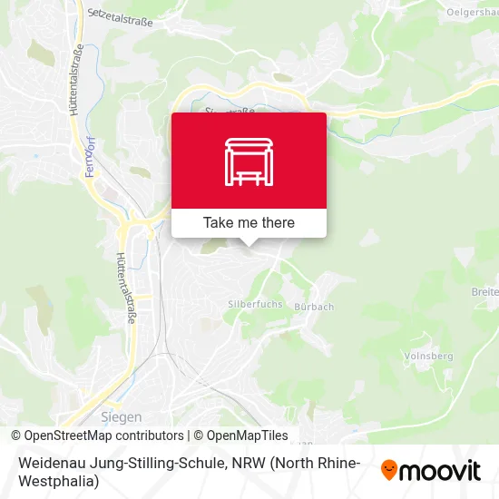 Weidenau Jung-Stilling-Schule map