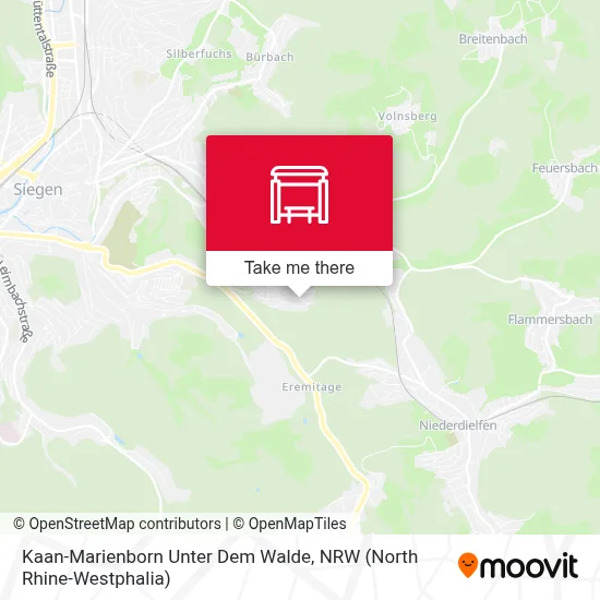 Kaan-Marienborn Unter Dem Walde map