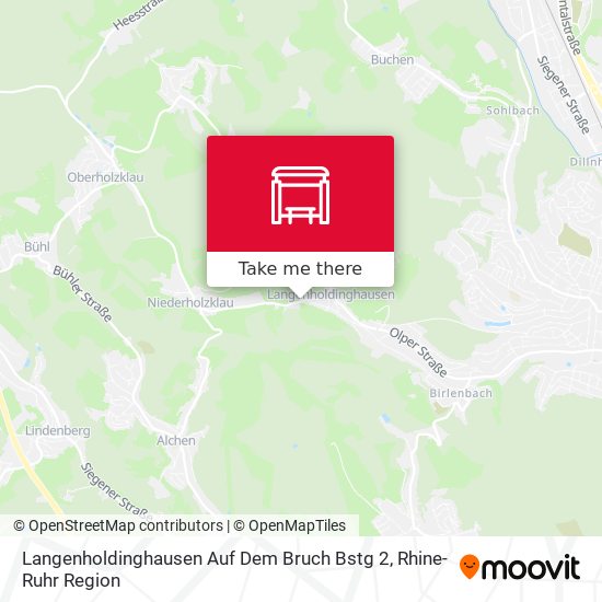 Langenholdinghausen Auf Dem Bruch Bstg 2 map