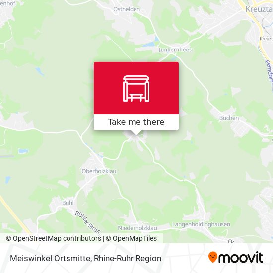 Карта Meiswinkel Ortsmitte