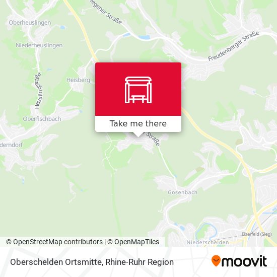 Oberschelden Ortsmitte map