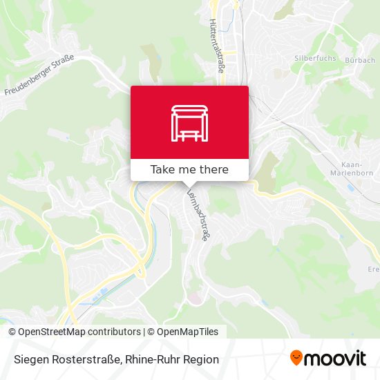 Siegen Rosterstraße map