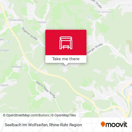 Карта Seelbach Im Wolfseifen