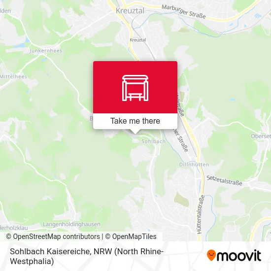 Sohlbach Kaisereiche map