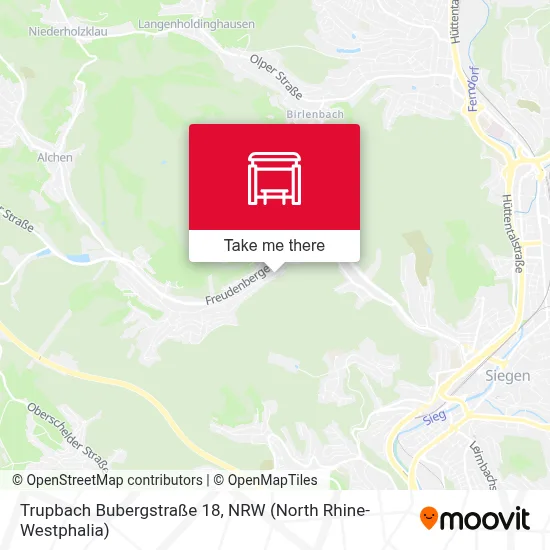 Trupbach Bubergstraße 18 map