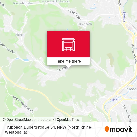 Trupbach Bubergstraße 54 map