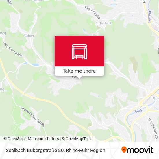 Seelbach Bubergstraße 80 map
