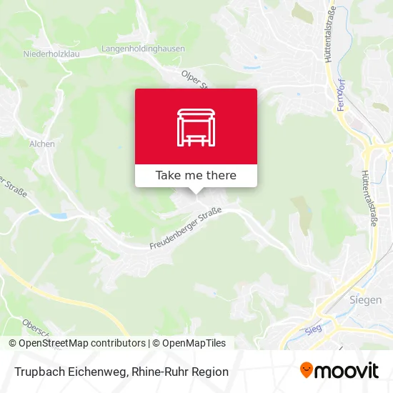 Карта Trupbach Eichenweg