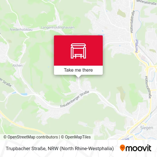 Trupbacher Straße map