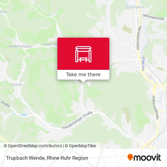 Карта Trupbach Wende
