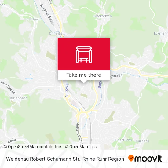 Карта Weidenau Robert-Schumann-Str.