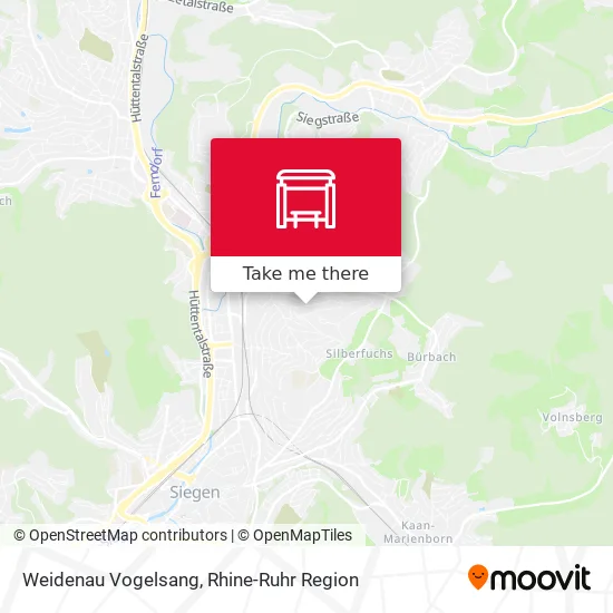 Карта Weidenau Vogelsang